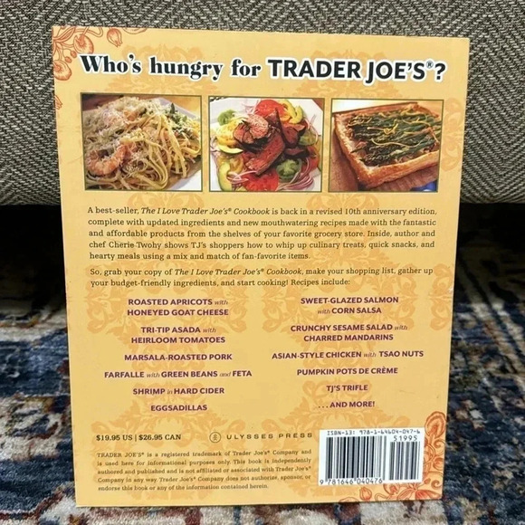 I Love Trader Joe’s Cookbook Cherie Mercer Twohy Paperback Kitchen Cookbook - Picture 8 of 8
